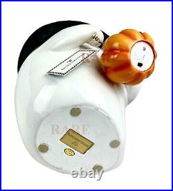 Mackenzie-Childs Boo Ghost Illuminated Pumpkin Only New