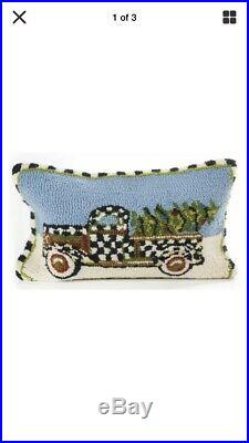 Mackenzie Childs COURTLY CHECK TRUCK PILLOWLumbar