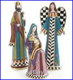 Mackenzie Childs Holy Family Retired Nativity Set