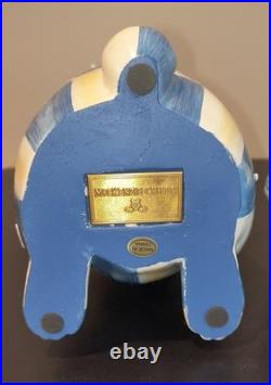Mackenzie Childs Pair of Royal Check Bunnies, Standing and Resting NIB Mackenzie Childs Pair of Royal Check Bunnies, Standing and Resting NIB