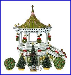 Mackenzie-Childs Patience Brewster Caroler Gazebo Display With Trees New No Box