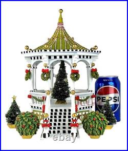Mackenzie-Childs Patience Brewster Caroler Gazebo Display With Trees New No Box