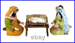 Mackenzie-Childs Patience Brewster Nativity Holy Family Figures New
