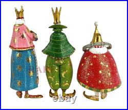 Mackenzie-Childs Patience Brewster Nativity Mini Figures Introduction Set of 13 Mackenzie-Childs Patience Brewster Nativity Mini Figures Introduction Set of 13