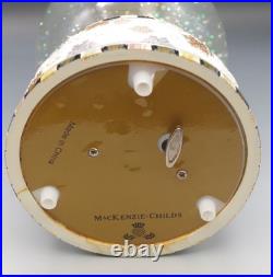 Mackenzie Childs Penguins Snow Globe Checkered Pattern Musical Original Box Mackenzie Childs Penguins Snow Globe Checkered Pattern Musical Original Box
