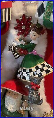 Mackenzie-Childs Wonderful Life Florist Ornament. NIB More Available