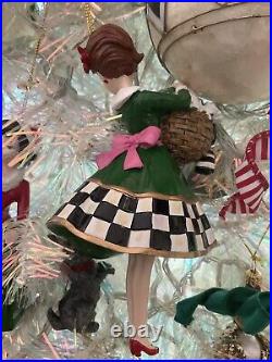 Mackenzie-Childs Wonderful Life Florist Ornament. NIB More Available
