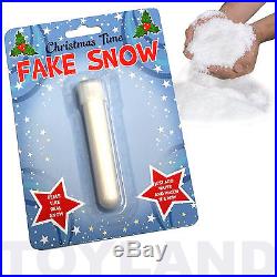 Magic Fake Snow Toy Boys Girls Christmas Xmas Stocking Birthday Party Bag Filler