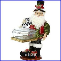 Mark Roberts 2020 Collection Elf with Bowl 19.5-Inch Figurine