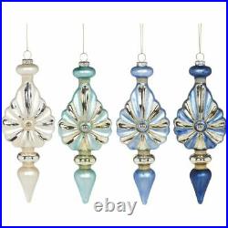 Mark Roberts 2021 Star Finial Ornaments, 9 inches, Assortment of 4