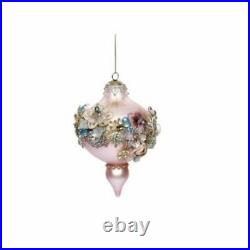 Mark Roberts Christmas 2020 King’s Jewel Ornament, Pink 7.5′