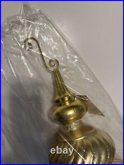 Mark Roberts Christmas Royal Jingle Swag 58 Black White Gold New with Defects