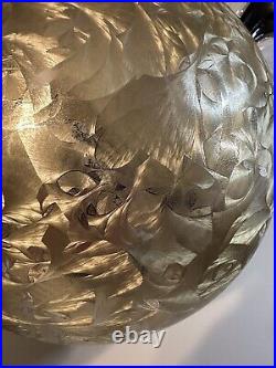 Mark Roberts Christmas Royal Jingle Swag 58 Black White Gold New with Defects
