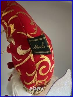 Mark Roberts Frontgate Santa Fairy Stocking Holder For Mantle Christmas Rare Mark Roberts Frontgate Santa Fairy Stocking Holder For Mantle Christmas Rare
