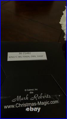 Mark Roberts King's Jewel Finial Limited Edition Ornament 8