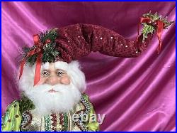 Mark Roberts Santa Doll Elf Fairy Holly Mistletoe Christmas Shelf Sitter 35 HTF