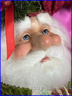 Mark Roberts Santa Doll Elf Fairy Holly Mistletoe Christmas Shelf Sitter 35 HTF