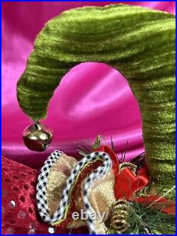Mark Roberts Santa Doll Elf Fairy Holly Mistletoe Christmas Shelf Sitter 35 HTF