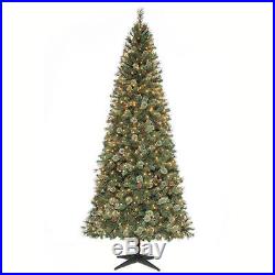 Martha Stewart 9ft. Alexander Pine Artificial Christmas Tree Clear Li