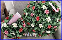 Martha Stewart GARLAND REAL TOUCH BALSAM PINE EVERGREEN Mantle Cascading 6 ft