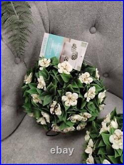 Martha Stewart GARLAND REAL TOUCH BALSAM PINE EVERGREEN Mantle Cascading 6 ft