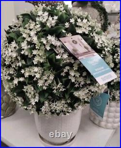 Martha Stewart GARLAND REAL TOUCH BALSAM PINE EVERGREEN Mantle Cascading 6 ft