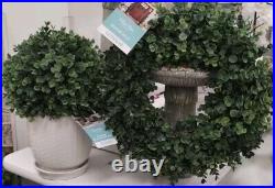 Martha Stewart GARLAND REAL TOUCH BALSAM PINE EVERGREEN Mantle Cascading 6 ft