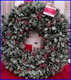 Martha Stewart LARGE TOPIARY PLANT BALL PURPLE JASMINE LILAC FERN 54-56 HTF NEW