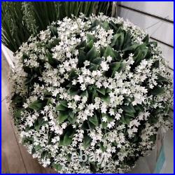 Martha Stewart LILAC FERN WREATH Jasmine artificial UV Resistant X Lg 22-24 NEW