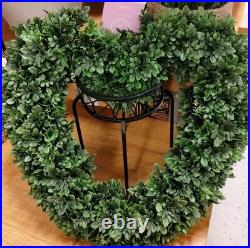 Martha Stewart LILAC FERN WREATH Jasmine artificial UV Resistant X Lg 22-24 NEW