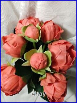 Martha Stewart LILAC FERN WREATH Jasmine artificial UV Resistant X Lg 22-24 NEW