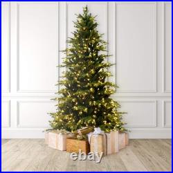 Martha Stewart Natural Pine Pre-Lit Artificial Christmas Tree 5 Feet Clear Light
