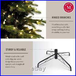 Martha Stewart Natural Pine Pre-Lit Artificial Christmas Tree 5 Feet Clear Light