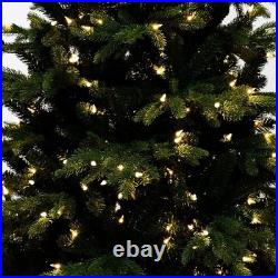 Martha Stewart Natural Pine Pre-Lit Artificial Christmas Tree 5 Feet Clear Light