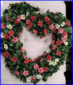 Martha Stewart set 2 TOPIARY PLANT BALL LILAC JASMINE FERN Purple Small 33C NEW