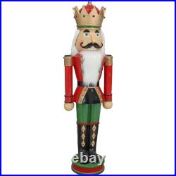 Matthias the Prince Indoor and Outdoor Nutcracker Statue 35 in by Sunnydaze