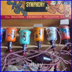 Mazda Disneylights Silly Symphony Christmas/Party 14 Lights Boxed Display only