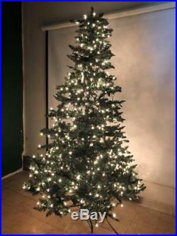 McLeland Design 7ft. Prelit Christmas Tree Clear Lights 3 Piece easy Assembly