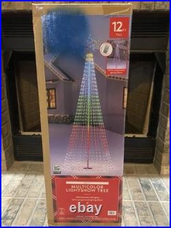 Member’s Mark 12′ Pre-Lit Multicolor LED Lightshow Tree 65 Lighting Effects