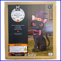 Member’s Mark 353 LED Pre-Lit Infinity Mirror Black Cat Pal with Remote, 5