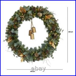 Member's Mark 48 Pre-Lit Holiday Wreath with Bells FREE SHIPPING Member's Mark 48 Pre-Lit Holiday Wreath with Bells FREE SHIPPING