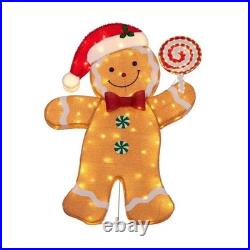 Member’s Mark 4.5′ Pre-Lit Twinkling Gingerbread Man