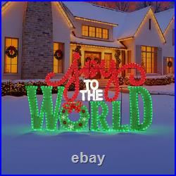 Member's Mark 5' Pre-Lit Joy to the World Sign