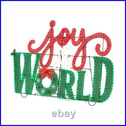 Member’s Mark 5′ Pre-Lit Joy to the World Sign