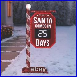 Member’s Mark 5′ Pre-Lit Santa Countdown Calendar