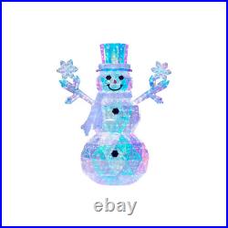 Member's Mark 6' Pre-Lit Prismatic Snowman