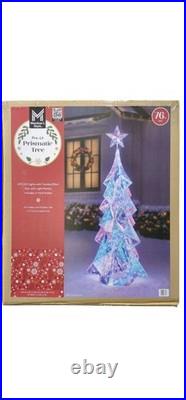 Member’s Mark 6 ft Pre-Lighted Prismatic Tree 67-154