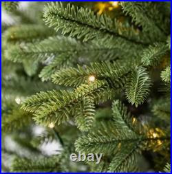 Member's Mark 7ft Linden Fir Slim Prelit Christmas Tree with Lights NEW