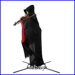 Member's Mark 9' Pre-Lit Animatronic Reaper Graveyard Violinist Halloween Decor Member's Mark 9' Pre-Lit Animatronic Reaper Graveyard Violinist Halloween Decor