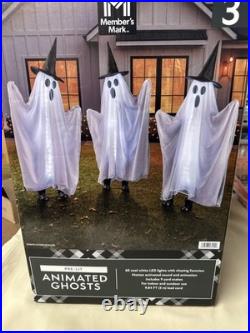 Member’s Mark LED Pre-Lit Animated Ghosts, Set of 3